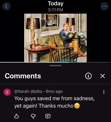 Hidden music comment screenshot 01
